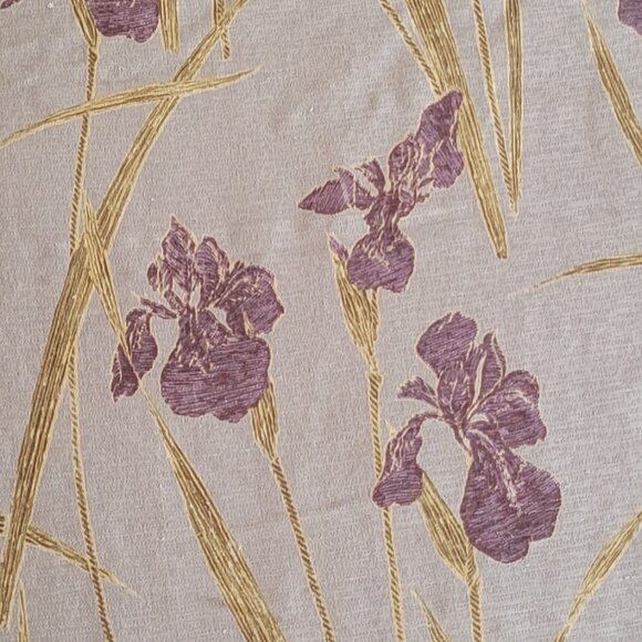 Handmade Reversible Iris Duvet Cover - Picture 3 of 7